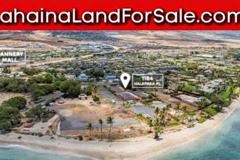 **PRIME** Lahaina Land For Sale | Baby Beach