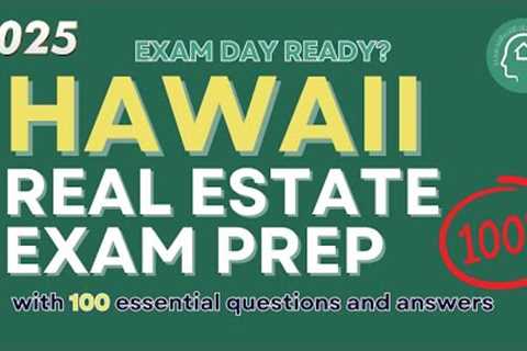 🌺 100 State Exam Questions From A Local Business | Pass your Hawaii Real Estate Exam