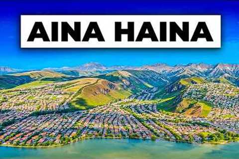 My Favorite Hawaii Neighborhood Right Now! (Aina Haina Tour)