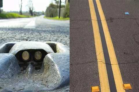 Exploring the Use of Reflective Striping and Markings on Curved Surfaces