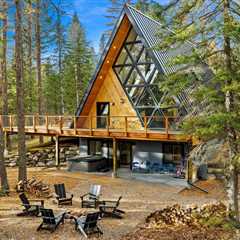 For $1.8M, Step Into Classic A-Frame Living in Big Sky Country