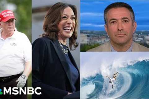 Shook: Trump unmoored as new ''purple wave’ rocks campaign amid Harris’ ''blue crush’