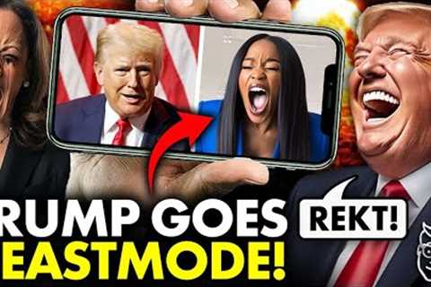 BACKFIRE! Black Audience ROARS with Laughter As Trump DESTROYS Reporter LIVE: ''You Are Nasty!'' 🤣