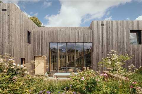 The Parquet Floors of This U.K. Country Home Are Made of Ash Felled On-Site