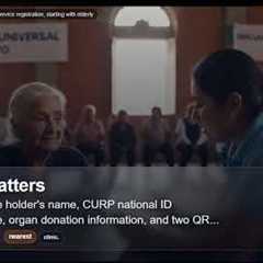 Mexico launches Universal Health Service registration, starting with elderly