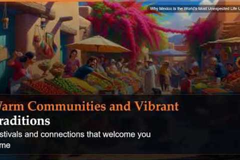 Why Mexico Is the World's Most Unexpected Life Upgrade