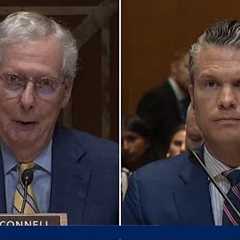 McConnell to Hegseth: ''Who is the aggressor'' in Russia-Ukraine war?