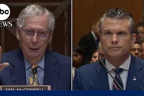 McConnell to Hegseth: ''Who is the aggressor'' in Russia-Ukraine war?