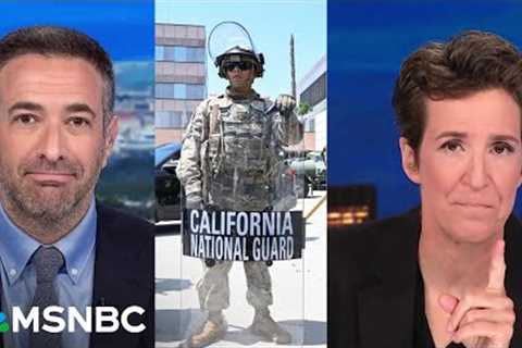 Marines in streets: Trump hit for ''illegal'' crackdown after anti-police pardons (Melber report)
