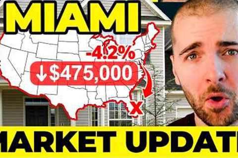 Miami''s housing market going bust (2025 home values officially in decline)