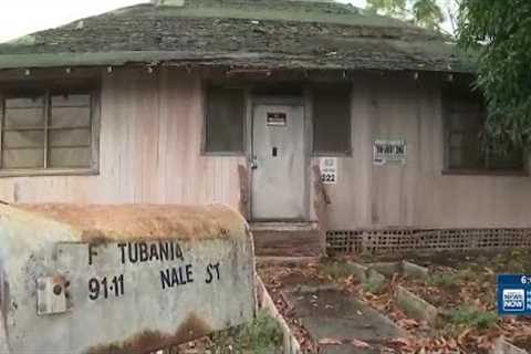City-owned plantation homes crumbling in Ewa Villages