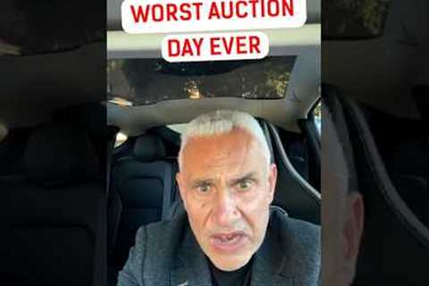 Worst Auction Day in 30 Years 🗞️ Real Estate Market Wrap